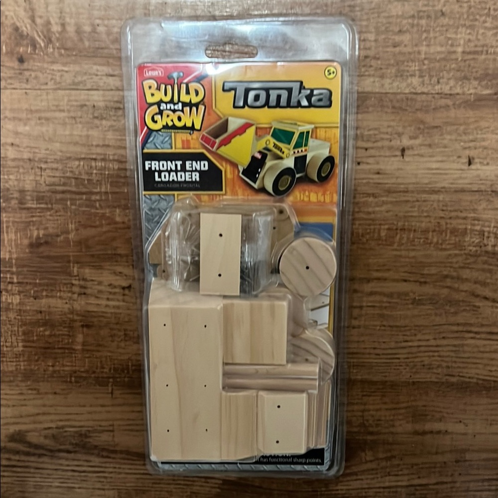 Tonka Build and Grow Front End Loader Building Set for Kids and Adults Ages 5+